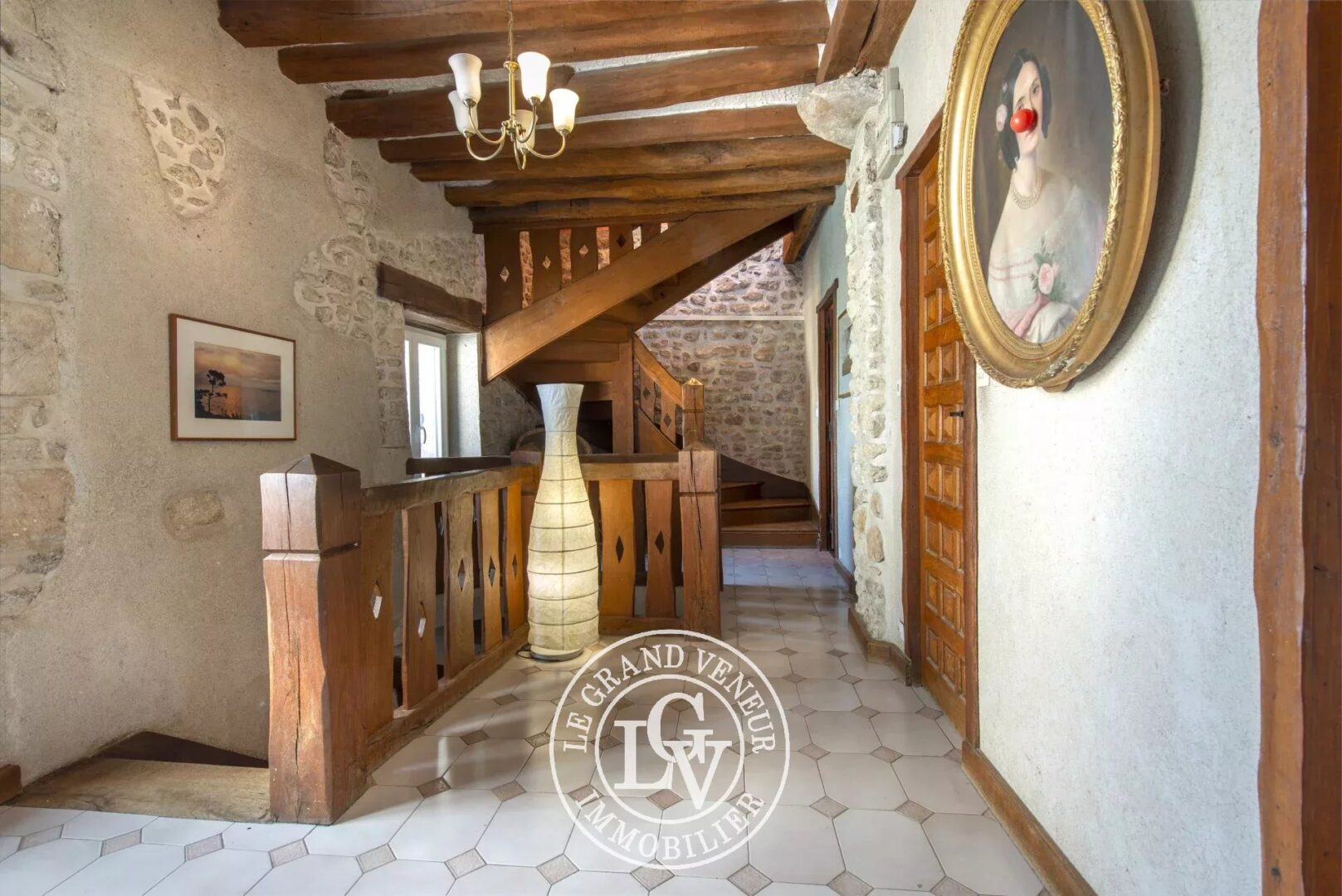 CHATEAU LANDON – 35 MIN SUD FONTAINEBLEAU – MAISON DE CARACTÈRE DE 168 M² AVEC VUE IMPRENABLE