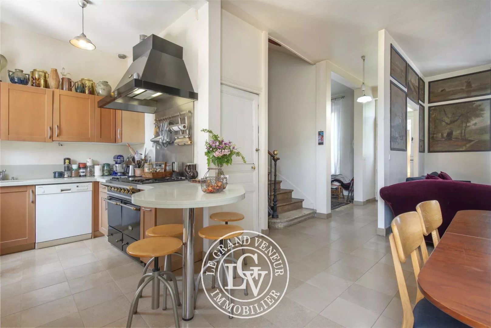 SAMOIS SUR SEINE – MAISON DE CARACTÈRE AU COEUR DU VILLAGE – 117 M²