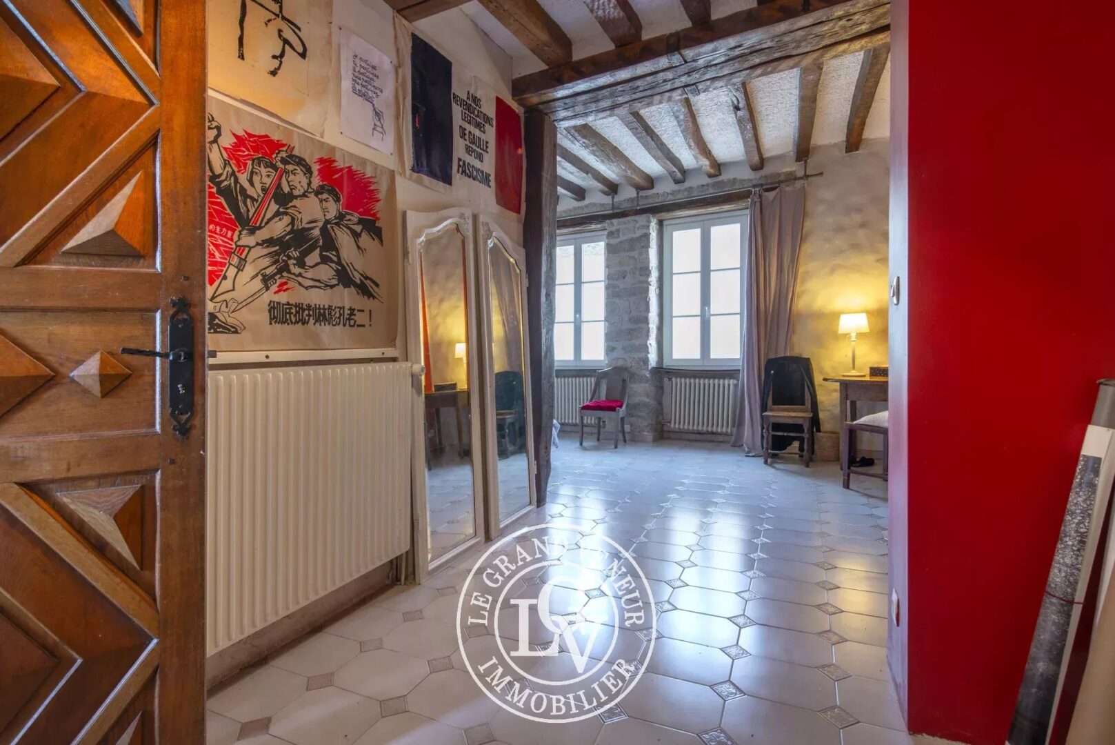 CHATEAU LANDON – 35 MIN SUD FONTAINEBLEAU – MAISON DE CARACTÈRE DE 168 M² AVEC VUE IMPRENABLE